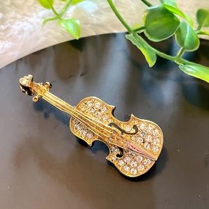 🎻 Violin Instrument Brooch 🎻